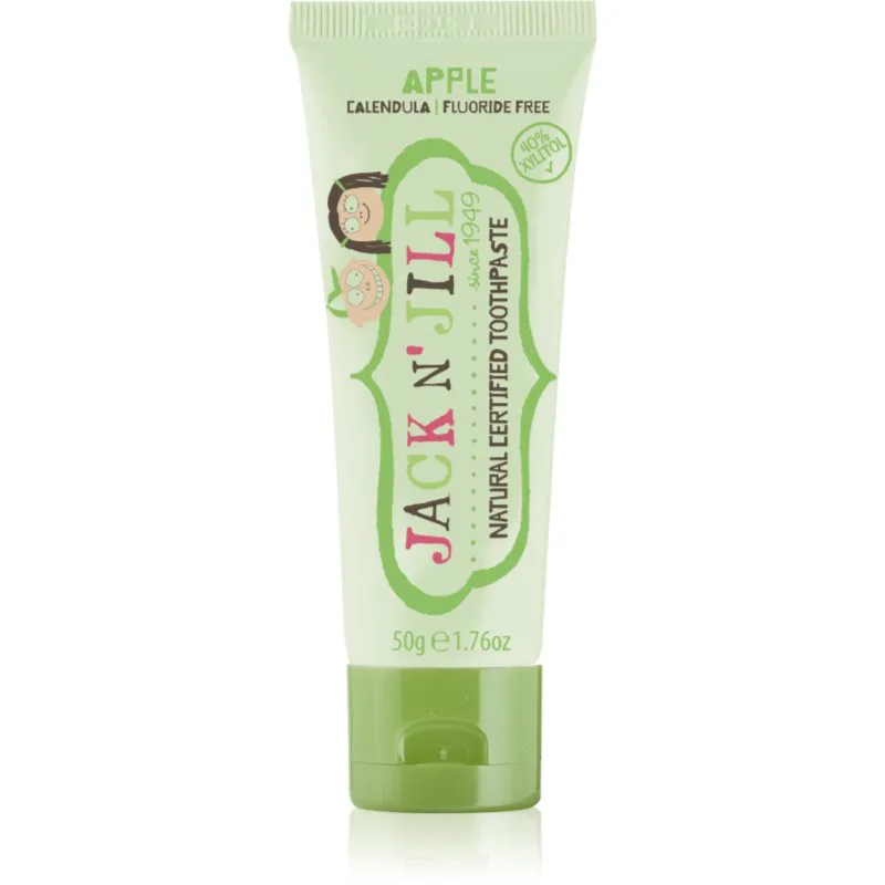 Jack N’ Jill Toothpaste Apple παιδική οδοντόκρεμα 6m+ 50 γρ