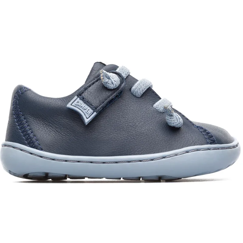 CAMPER Peu - Sneakers Για Firstwalkers - Μπλε, Μέγεθος 20, Smooth leather