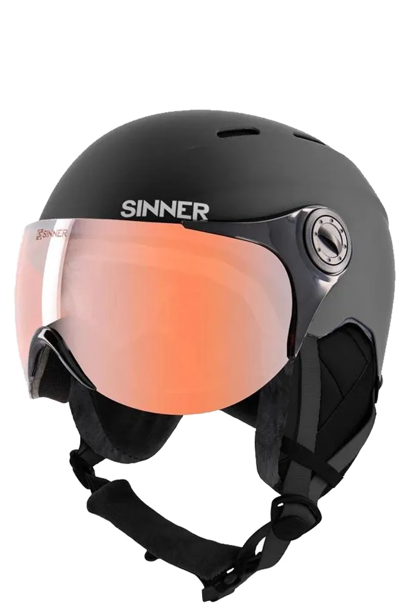 Κράνος Σκι Βουνού Sinner Typhoon Visor SIHE-144-10B-10B