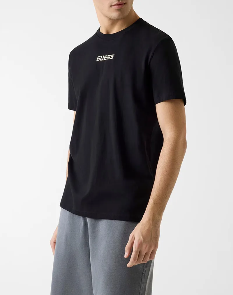 GUESS COCHISE CN SS T-SHIRT ΜΠΛΟΥΖΑ ΑΝΔΡΙΚΟ Z6RI00I3Z14-JBLK JetBlack