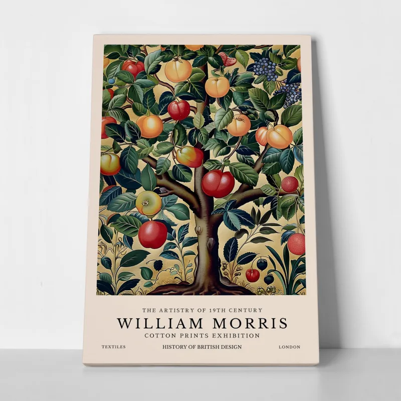 Πινακας σε καμβά WILLIAM MORRIS - FRUIT TREE