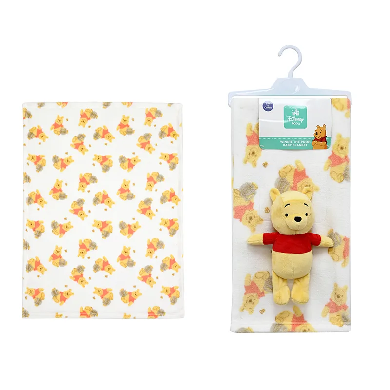 Κουβέρτα Fleece 75x100 + Λούτρινο Disney Home Winnie 32 (75x100)