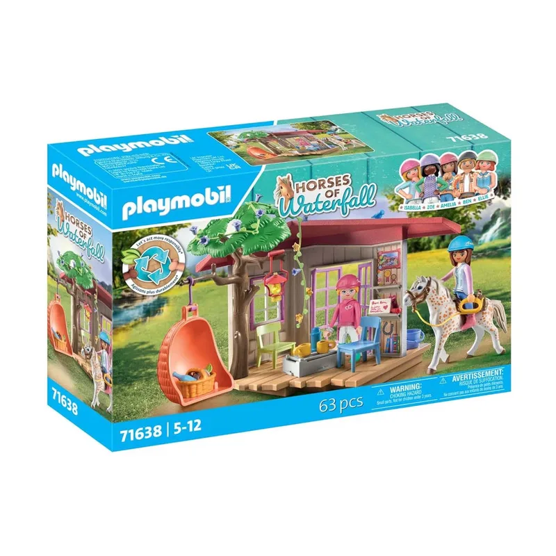 Playmobil Horses Of Waterfall Clubhouse Ιππασίας 71638