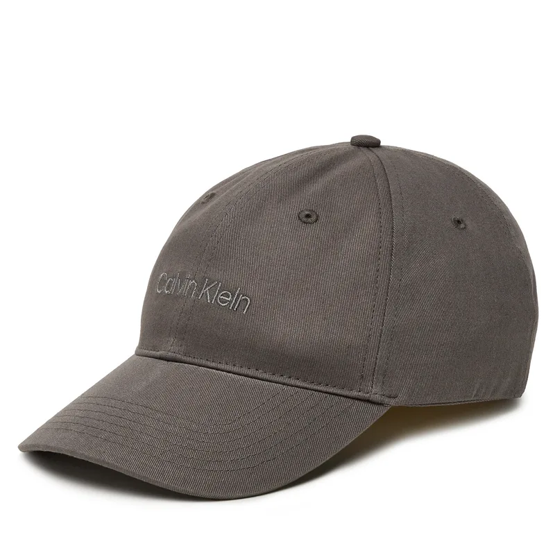 Καπέλο Jockey Calvin Klein Logo Embroidery LV04D5003G Γκρι