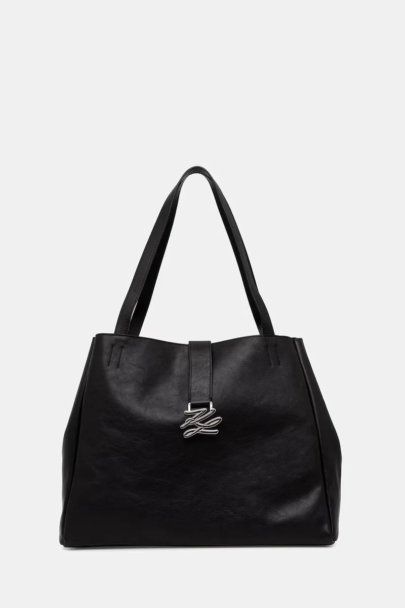 Karl Lagerfeld shopper γυναικεία δέρμα K/AUTOGRAPH