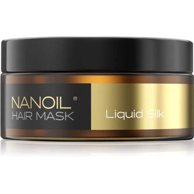 Nanoil Liquid Silk μεταξένια αναγεννητική φροντίδα για τα μαλλιά 300 ml