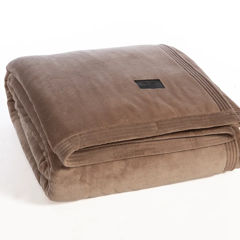 Κουβέρτα Βελουτέ Υπέρδιπλη 230X240 Nef Nef Velosso Mocca (230x240)