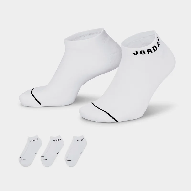 Jordan 3-Pack Everyday No-Show Unisex Κάλτσες (9000160515_1540)