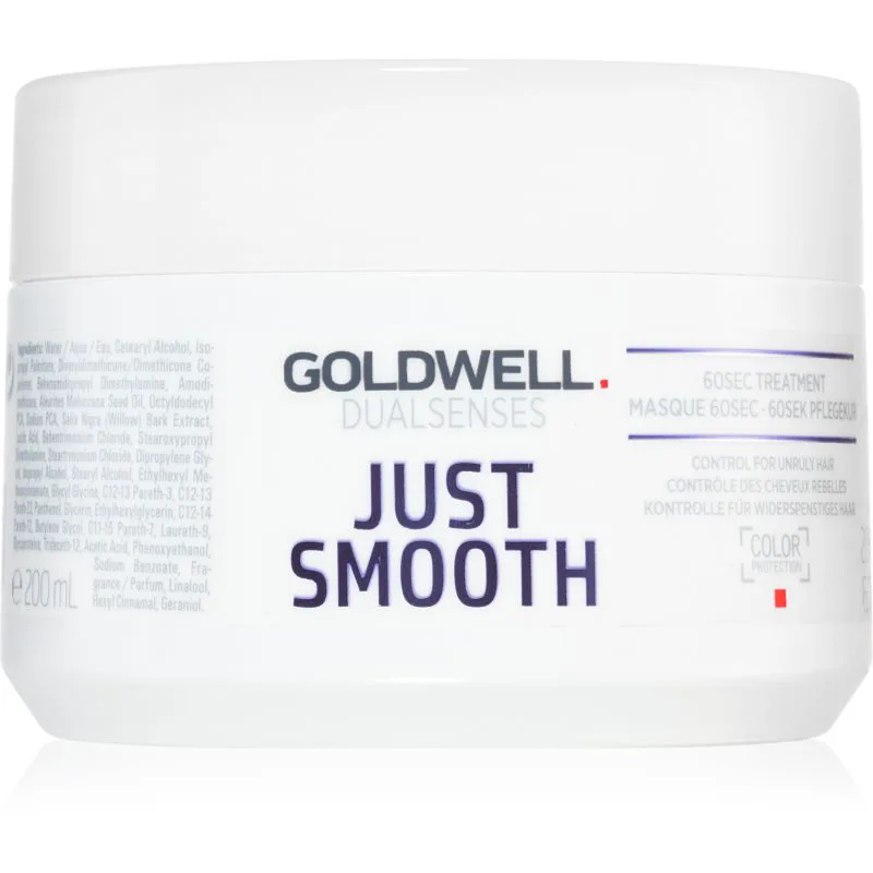 Goldwell Dualsenses Just Smooth λειαντική μάσκα για ατίθασα μαλλιά 200 μλ