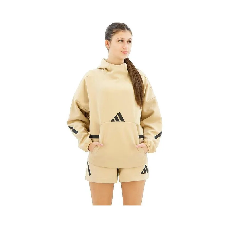 T-shirt με κουκούλα adidas Sweat à capuche Z.N.E beige