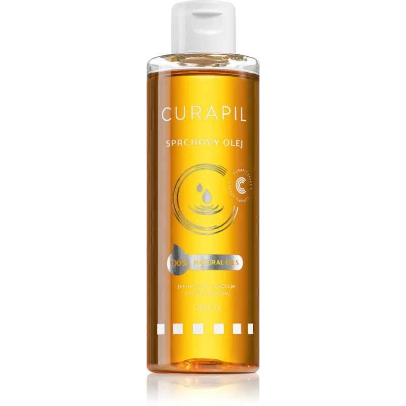 Curapil Shower oil λάδι για ντους για όλους τους τύπους επιδερμίδας ακόμα και ευαίσθητης 200 ml
