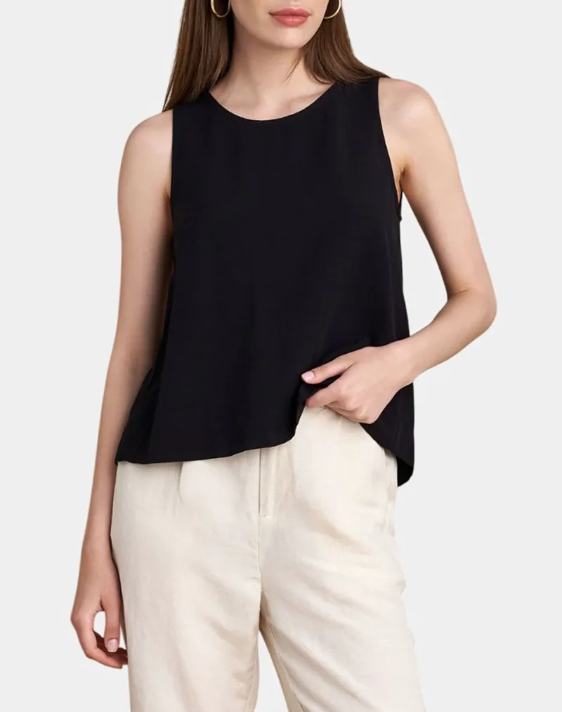 ATTRATTIVO ΤΟΠ 91259487-MAYRO Black