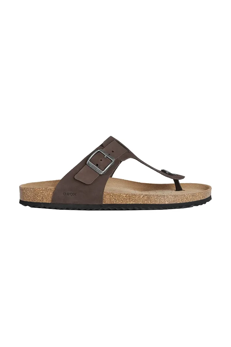 Σαγιονάρες nubuck Geox U SANDAL GHITA