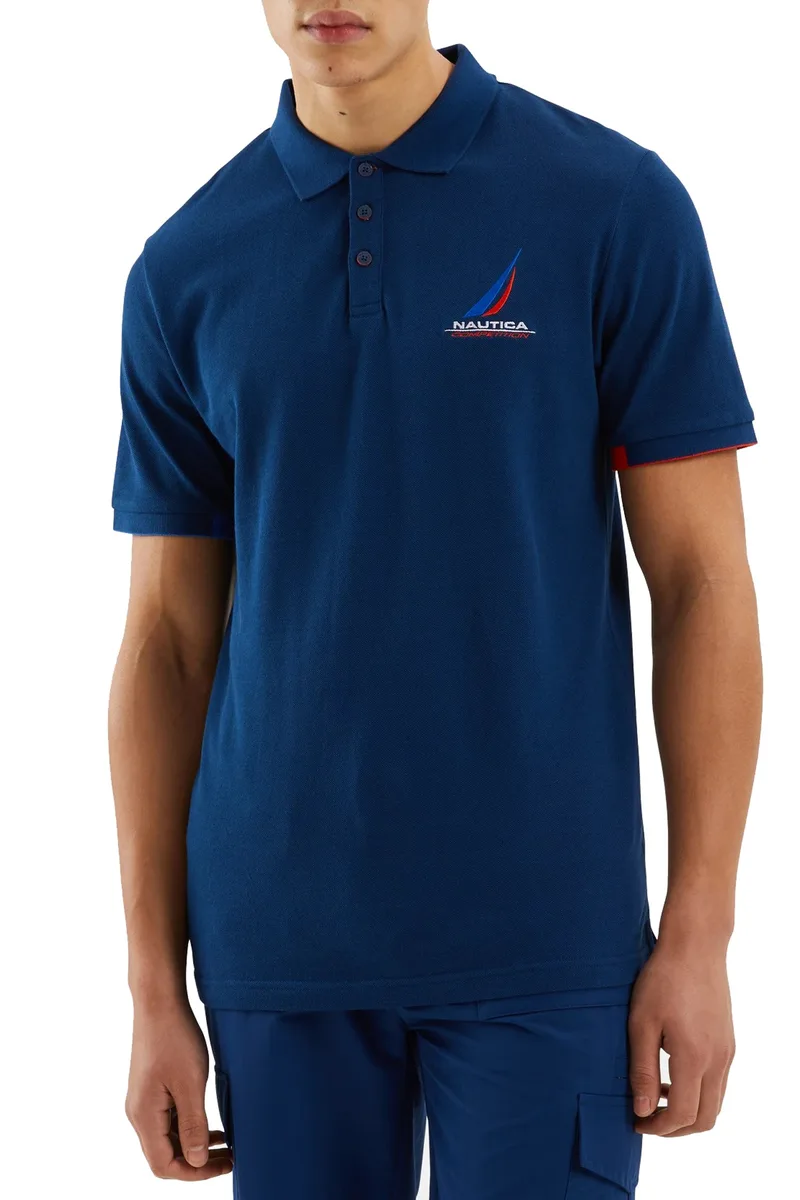Μπλούζα Polo Nautica Coble 3NCN7CR0014-429 Ανδρικό