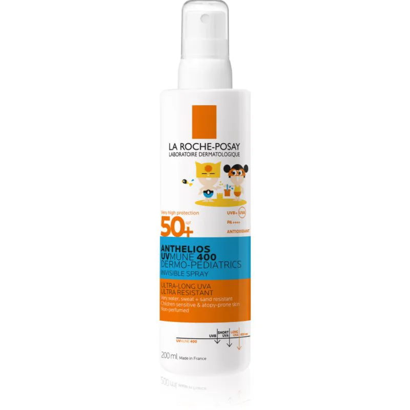 La Roche-Posay Anthelios Dermo-Pediatrics αντηλιακό σπρέι SPF 50+ 200 ml