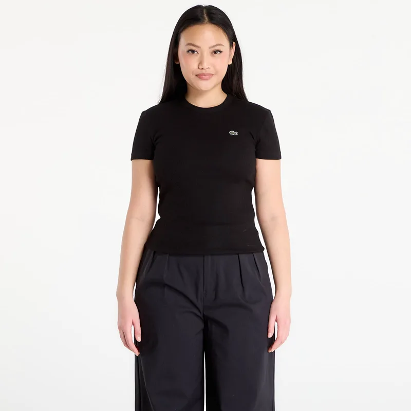 T-shirt LACOSTE Tee-Shirt Black 40