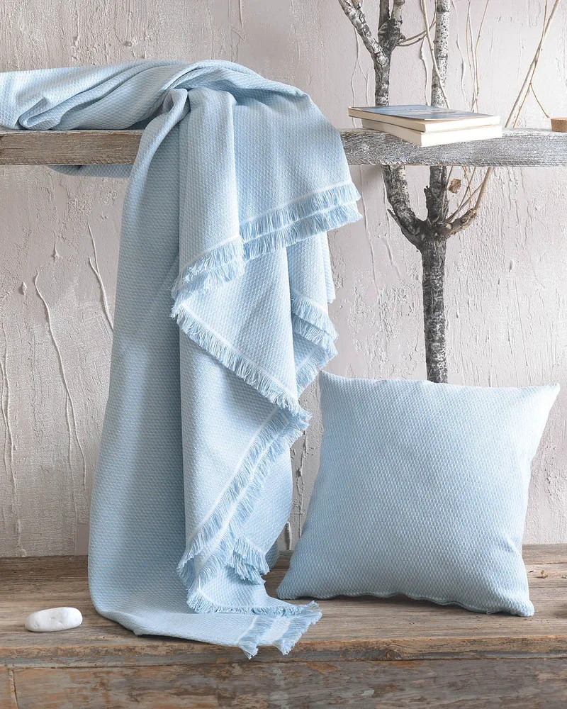 Ριχτάρι διθέσιου (180Χ240) UTOPIA BLUE, RYTHMOS HOME