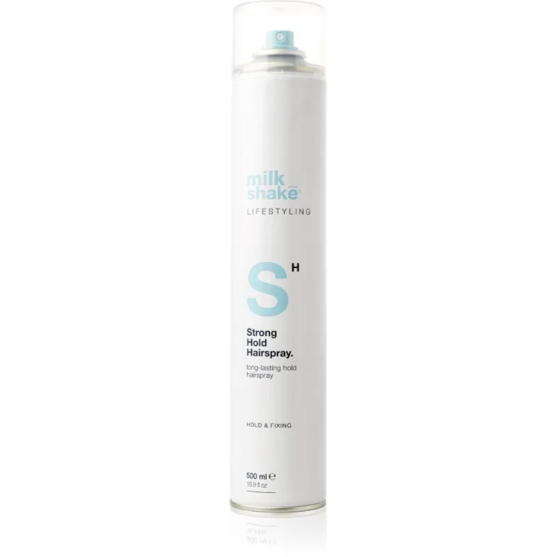 milk_shake® Lifestyling Strong Hold Hairspray λακ μαλλιών για δυνατό κράτημα 500 ml