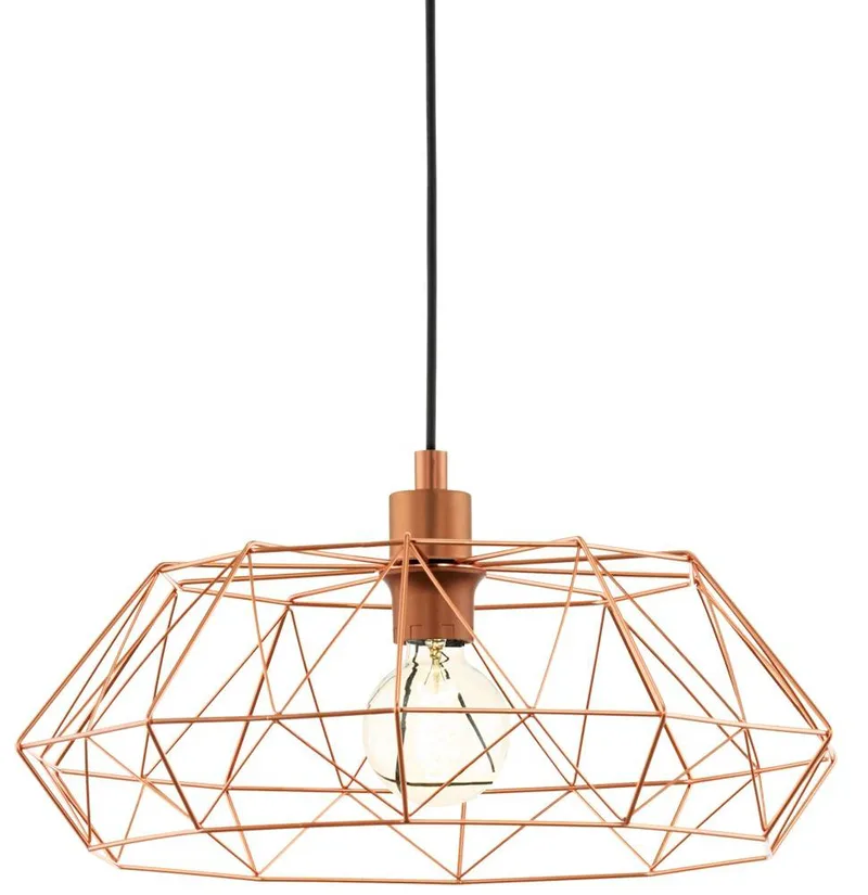 ΦΩΤΙΣΤΙΚΟ ΟΡΟΦΗΣ EGLO CARLTON 2 49488 TREND ΜΕΤΑΛΛΙΚΟ BRONZE 110X45.5CM