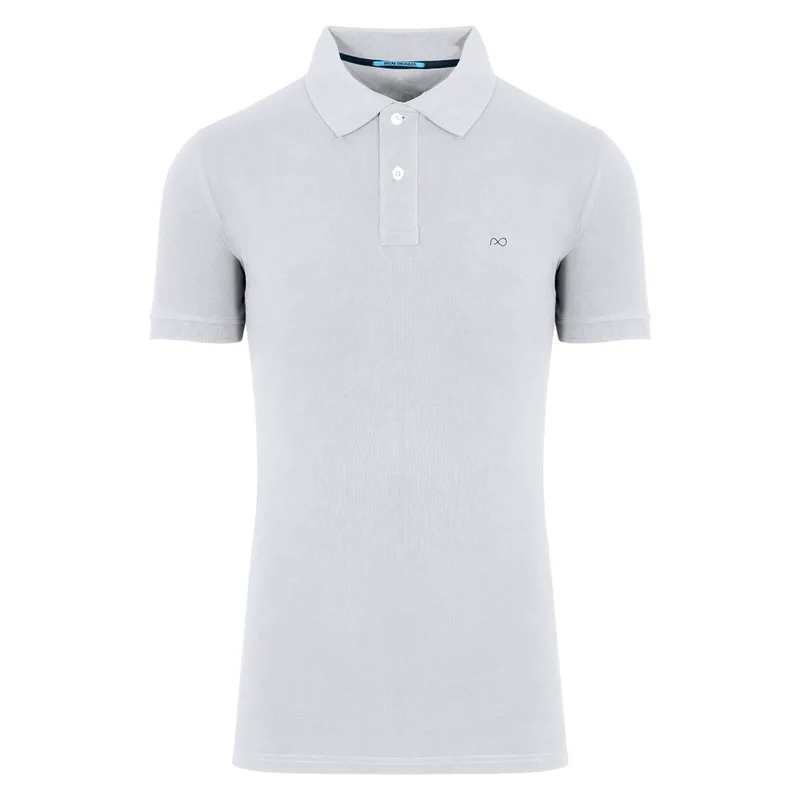 Prince Oliver Essential Polo Λευκό 100% Cotton (Regular Fit)