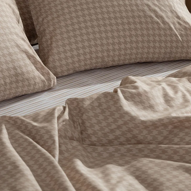 Μαξιλαροθήκες Ζεύγος 50X70 Sunshine Cotton Feelings 2064 Μπεζ (50x70)