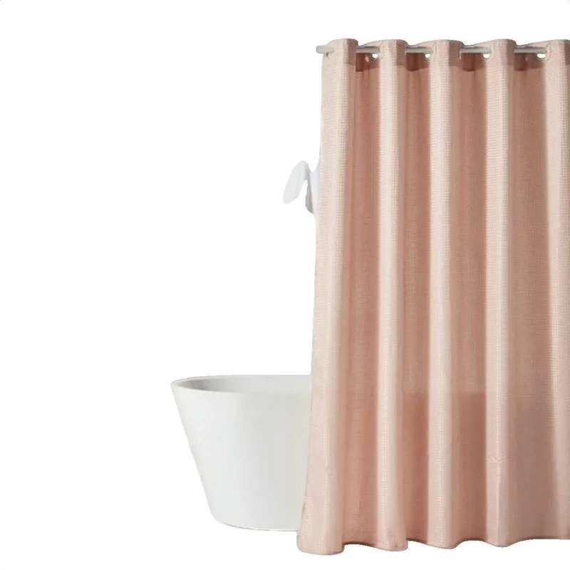 Κουρτίνες, περσίδες Today Rideau de douche Utility finition jacquard rose