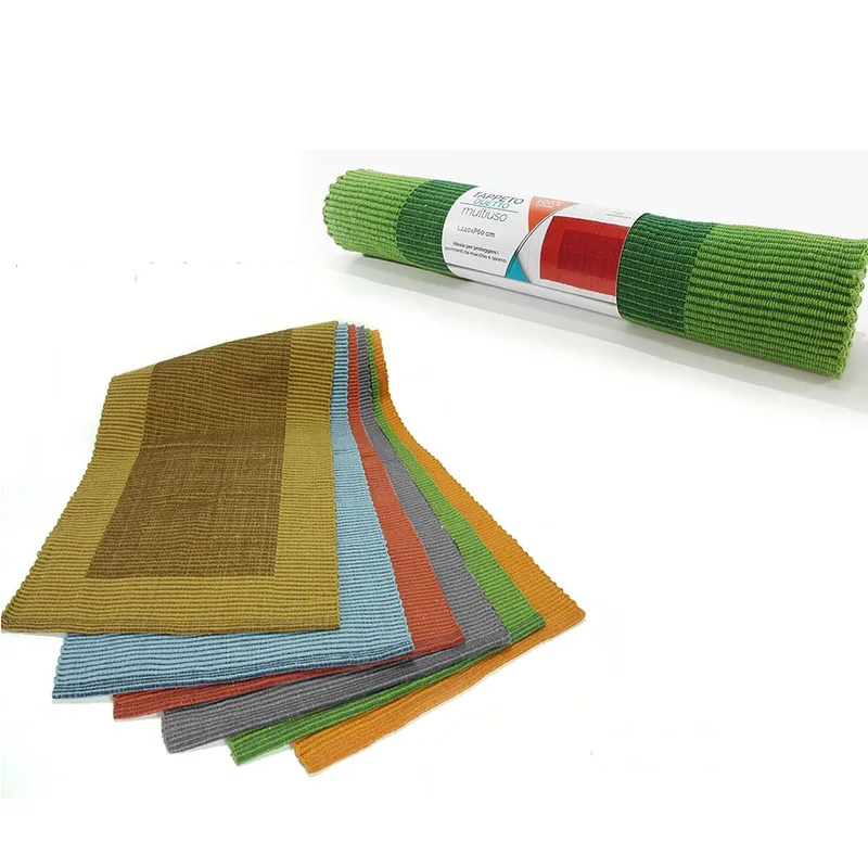 Χαλί Κουζίνας 60x240cm 100% Βαμβάκι Σε 6 Χρώματα