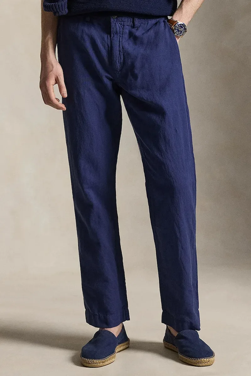 Polo Ralph Lauren παντελόνι ανδρικά λινά