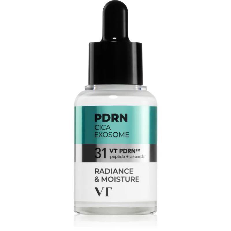 VT Cosmetics PDRN Cica Exosome Firming Ampoule συσφικτικός ορός προσώπου για λαμπρότητα και ενυδάτωση 30 ml