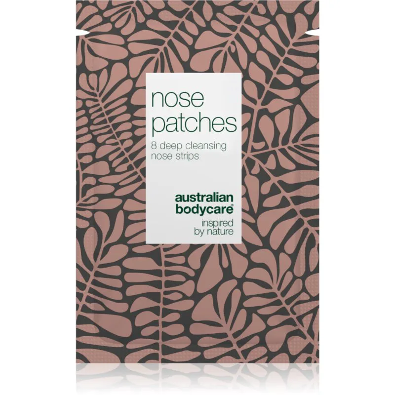 Australian Bodycare Nose Patches καθαριστικό έμπλαστρο για φραγμένους πόρους στη μύτη 8 τμχ