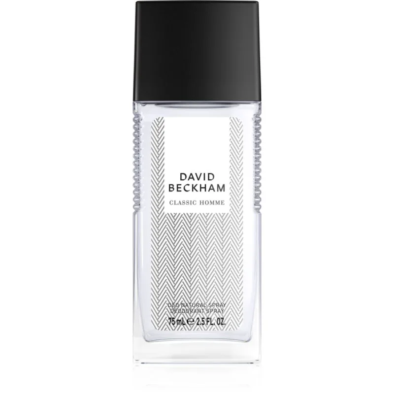David Beckham Classic Homme αρωματικό σπρεϊ σώματος για άντρες 75 μλ