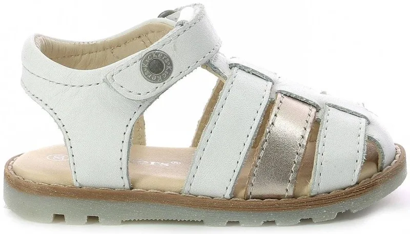 ΠΑΠΟΥΤΣΟΠΕΔΙΛΑ KICKERS NONOSTI 895193 ΛΕΥΚΟ/ΑΣΗΜΙ (EU:25)