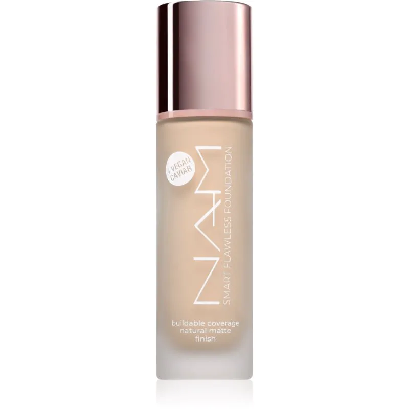 NAM Smart Flawless μακράς διαρκείας ματ μεικ απ απόχρωση 3 Warm Nude 30 ml