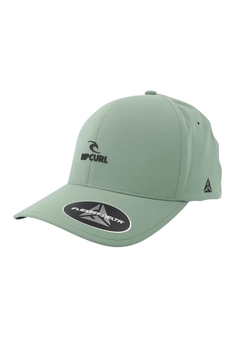 RIP CURL VaporCool Delta Flexfit Καπέλο - Πράσινο-1CRMHE-GREEN