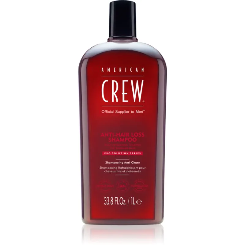 American Crew Anti-Hairloss Shampoo σαμπουάν κατά της τριχόπτωσης για άντρες 1000 ml