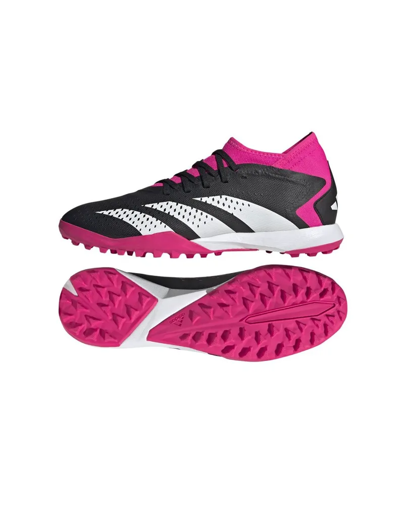 Adidas Accuracy.3 TF GW4637 Χαμηλά Ποδοσφαιρικά Παπούτσια με Σχάρα Μαύρα