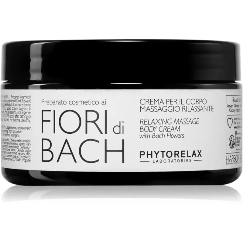 Phytorelax Laboratories Fiori di Bach θρεπτική κρέμα σώματος για χαλάρωση 300 ml