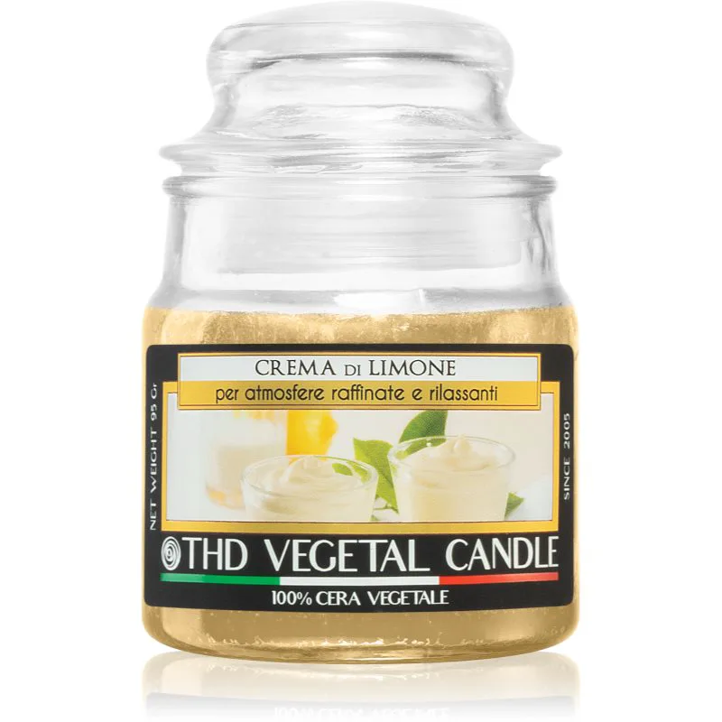 THD Italian Luxury Crema Di Limone αρωματικό κερί 100 γρ