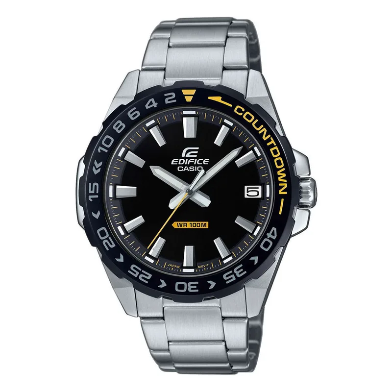 CASIO Edifice Silver Stainless Steel Bracelet EFV-120DB-1AVUEF