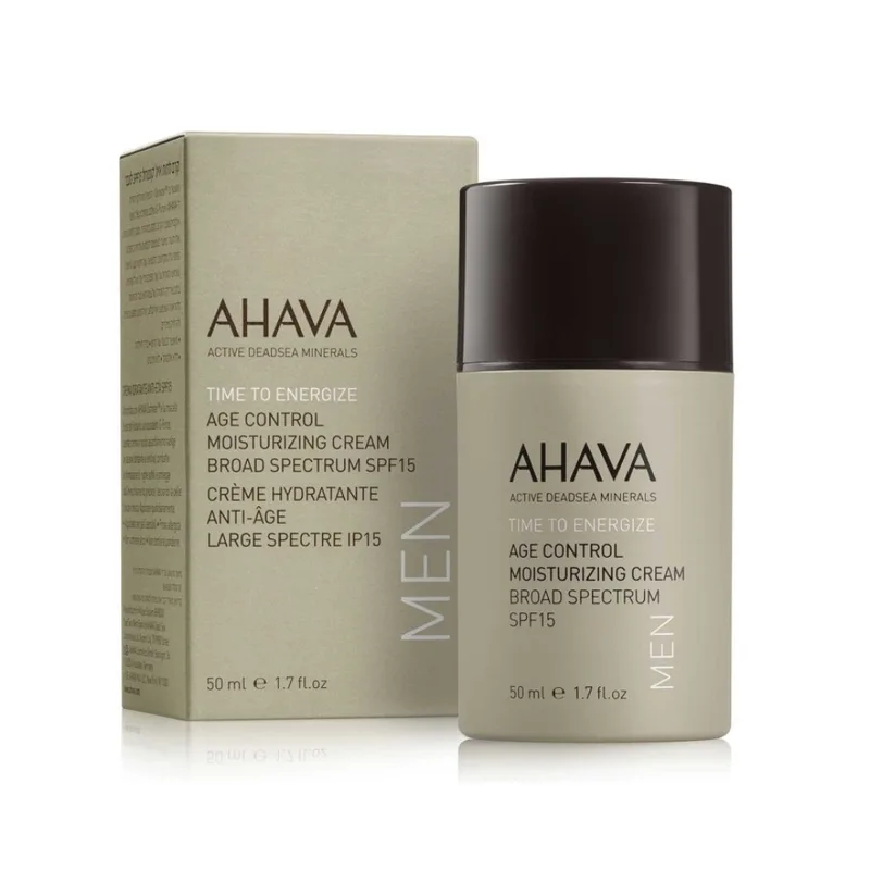 Ahava Men Time To Energize SPF15 - Energizing cream for men - 50 ml