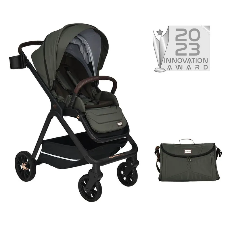 Καρότσι Bebe Stars Nammas Olive 346-189