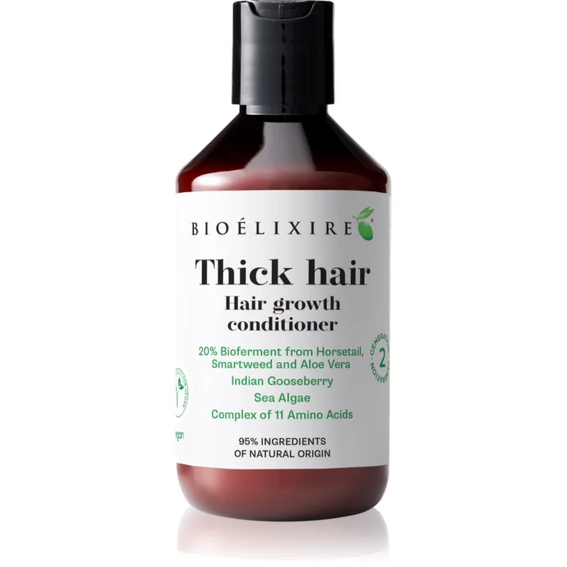 Bioélixire Thick Hair κοντίσιονερ για ανάπτυξη μαλλιών και ενίσχυση ριζών 300 ml