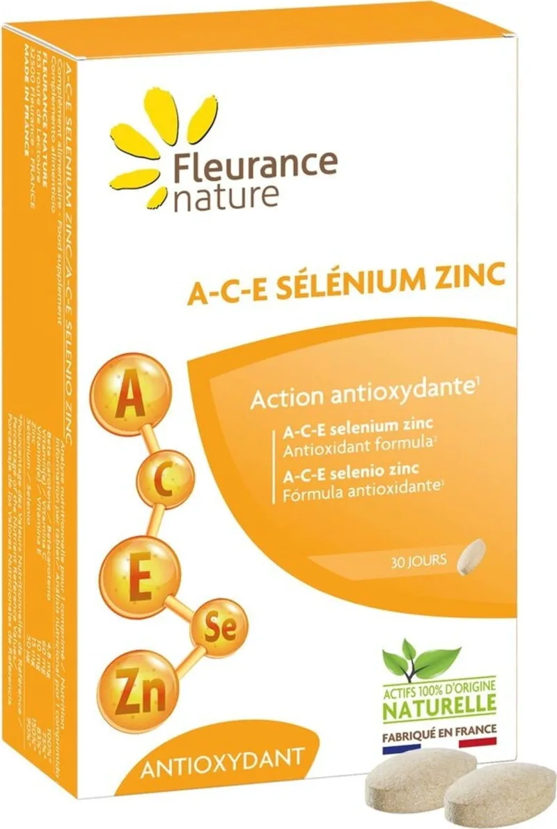 Fleurance Nature AC- E Selenium Zinc 30 tablets