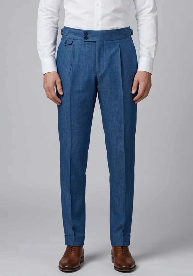 Guy Laroche Παντελόνι Chino - GLFS12080 096R 36 Blue