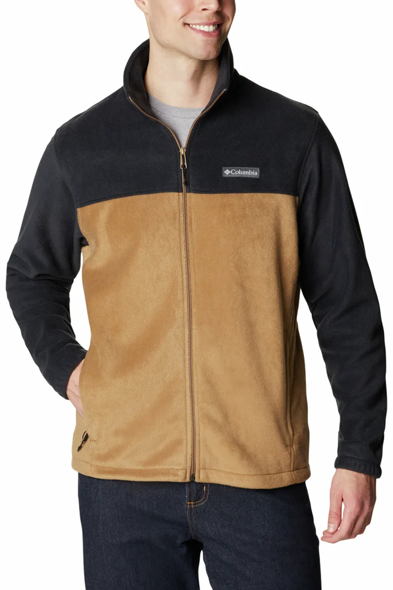 ΑΝΔΡΙΚΗ ΖΑΚΕΤΑ STEENS MOUNTAIN™ FULL ZIP 2.0 FLEECE COLUMBIA ΚΑΝΟΝΙΚΗ ΓΡΑΜΜΗ ΜΑΥΡΟ/ΜΠΕΖ