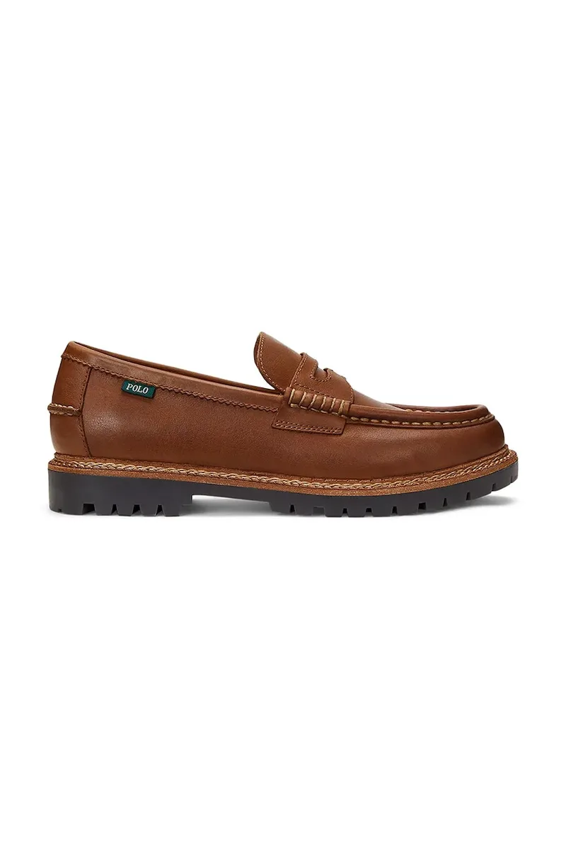 Δερμάτινα μοκασίνια Polo Ralph Lauren Jett Penny