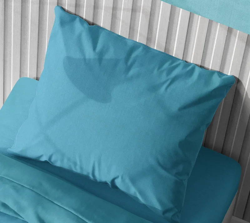 Μαξιλαροθήκη Dimcol Solid 493 Turquoise 50x70