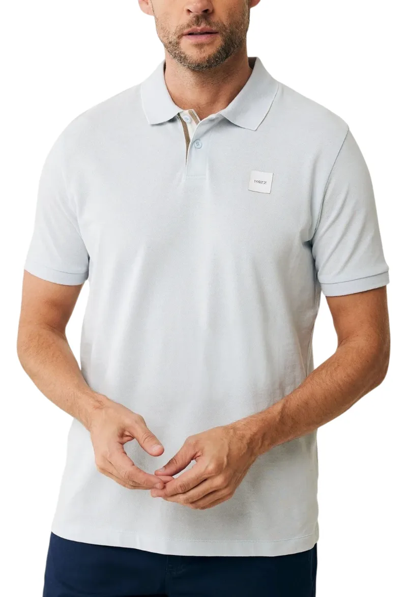 Μπλούζα Polo Mexx Tipping Polo MF007101851M-Air Blue Ανδρικό