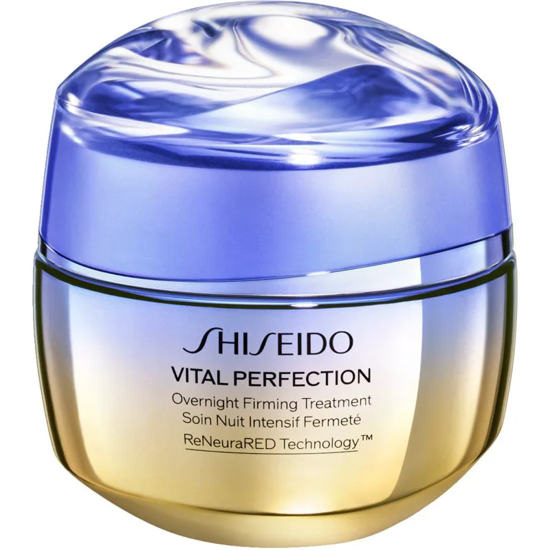 Shiseido Vital Perfection Overnight Firming Advanced Treatment ανυψωτική και συσφικτική κρέμα νύχτας 50 ml