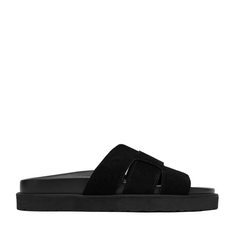 Παντόφλες GINO ROSSI C-LB-P2170 Μαύρο